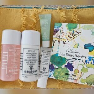 Sisley Skincare Set with Yellow Pouch #1 (I Have 2)